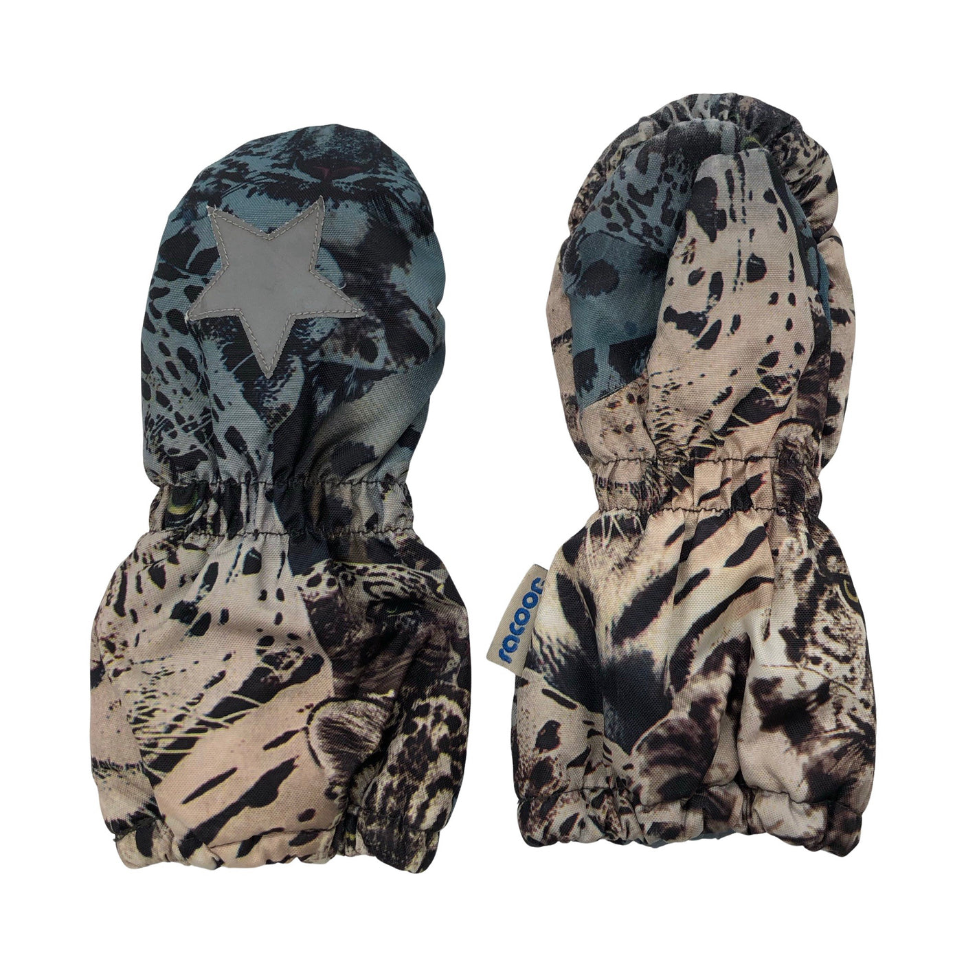 Unisex Racoon - Talvekindad, suurus 4 - 5 vuotta - Sinine (1)