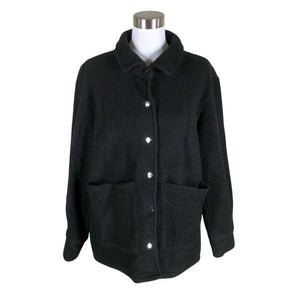 Unisex Noella - Villane mantel, suurus 38 - Must (1)