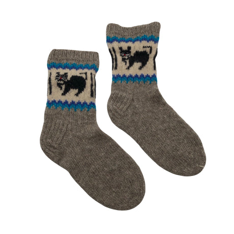 Unisex Handmade - Villased sokid, suurus 40 - Hall ()