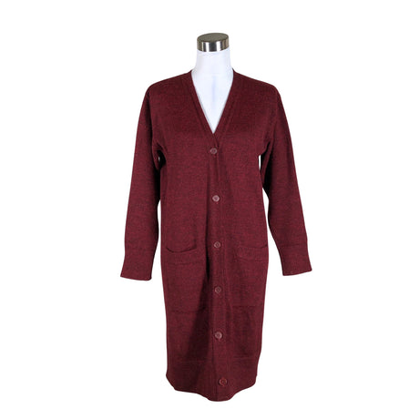 Unisex Alpa - Kardigan, suurus 36 - Veinipunane ()