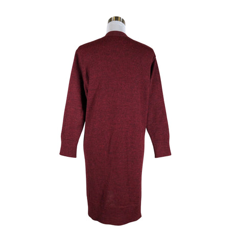 Unisex Alpa - Kardigan, suurus 36 - Veinipunane (2)