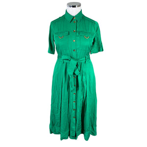 Unisex Karen Millen - Õhuke kleit, suurus 42 - Roheline (1)