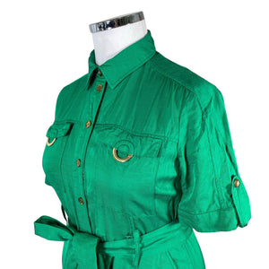 Unisex Karen Millen - Õhuke kleit, suurus 42 - Roheline (3)