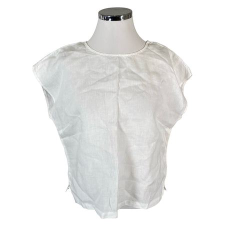 Unisex Nanso - Lühikeste käistega pluus, suurus 44 - Valge ()