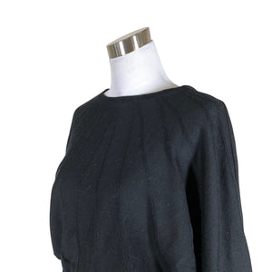 Unisex IVANAhelsinki - Kootud kleit, suurus 34 - Must (3)