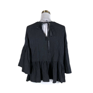 Unisex Miia Halmesmaa - Pluus, suurus 36 - Must (2)