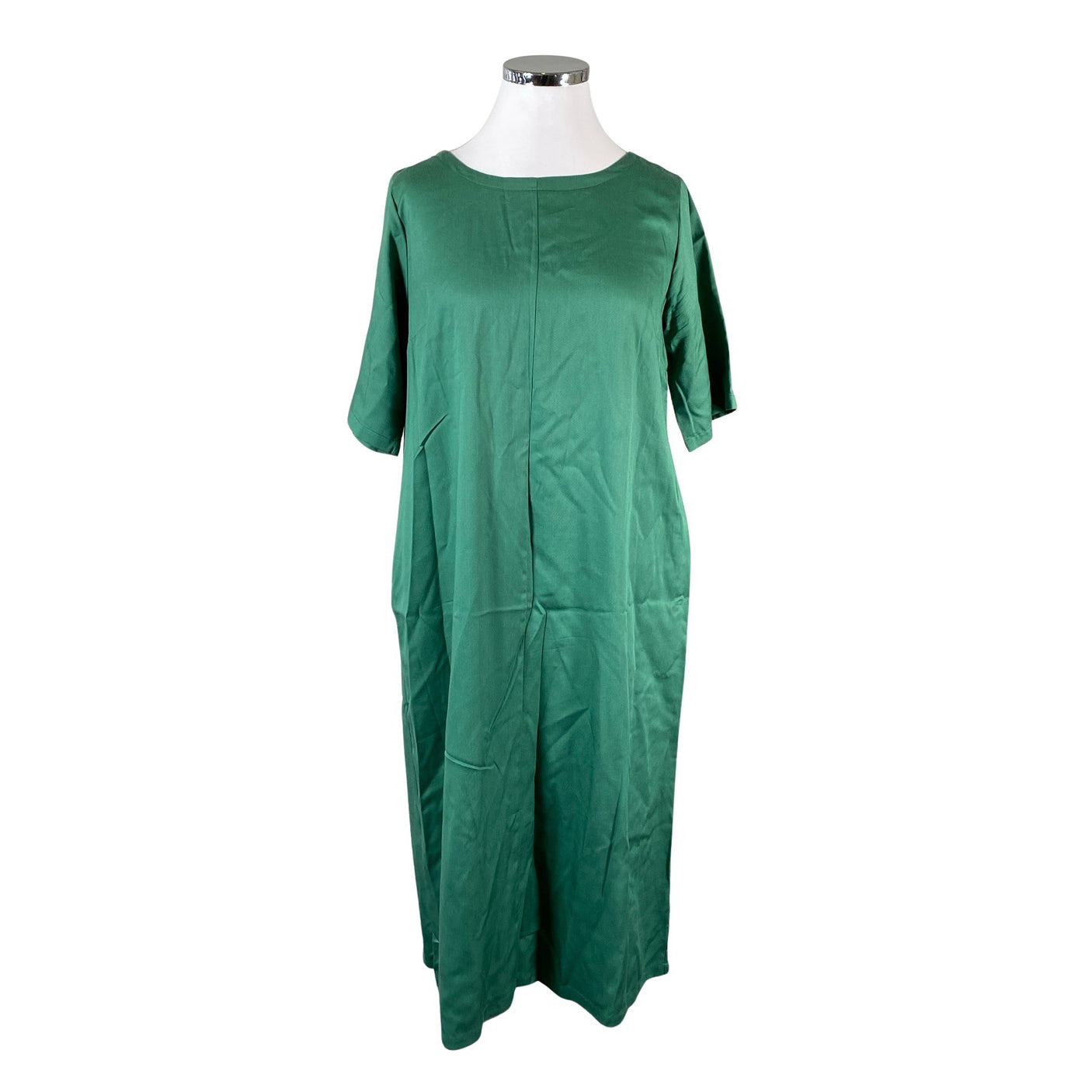 Unisex Puuvillatehdas - Mitteveniv kleit, suurus 42 - Roheline (1)