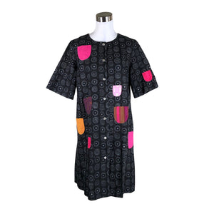 Unisex Marimekko - Mitteveniv kleit, suurus 40 - Must (1)