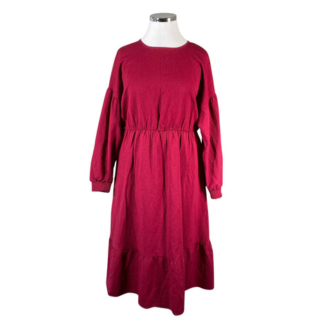 Unisex Esprit - Mitteveniv kleit, suurus 42 - Veinipunane ()