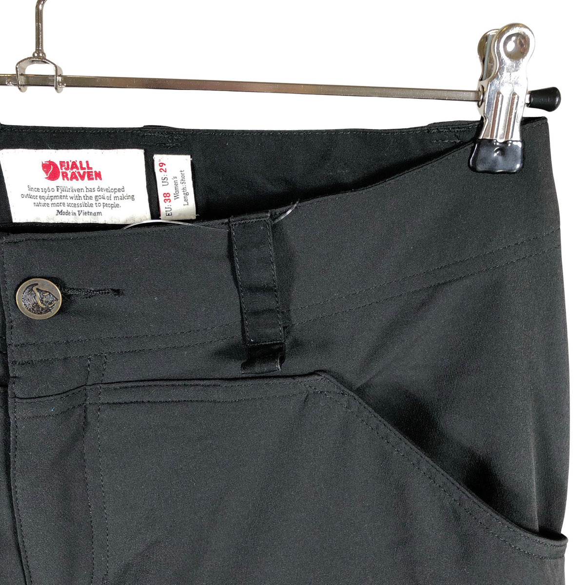 Unisex Fjällräven - Õuepüksid, suurus 38 - Must (3)