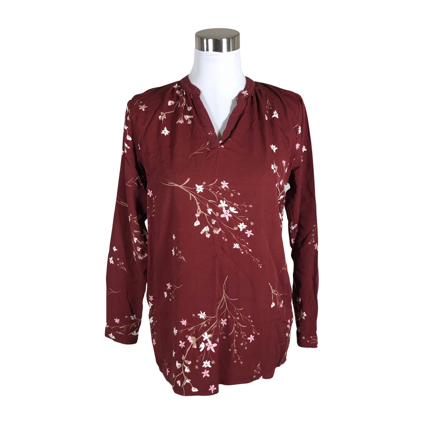 Unisex NOSH - Õhuke tuunika, suurus 34 - Veinipunane (1)
