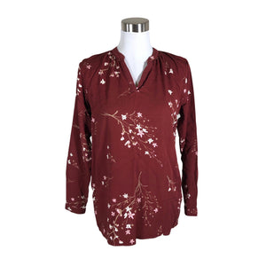 Unisex NOSH - Õhuke tuunika, suurus 34 - Veinipunane (1)