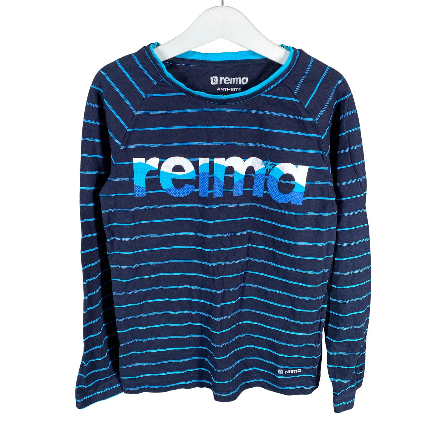 Unisex Reima - Trikotaažist pluus, suurus 122 - 128 - Sinine (1)