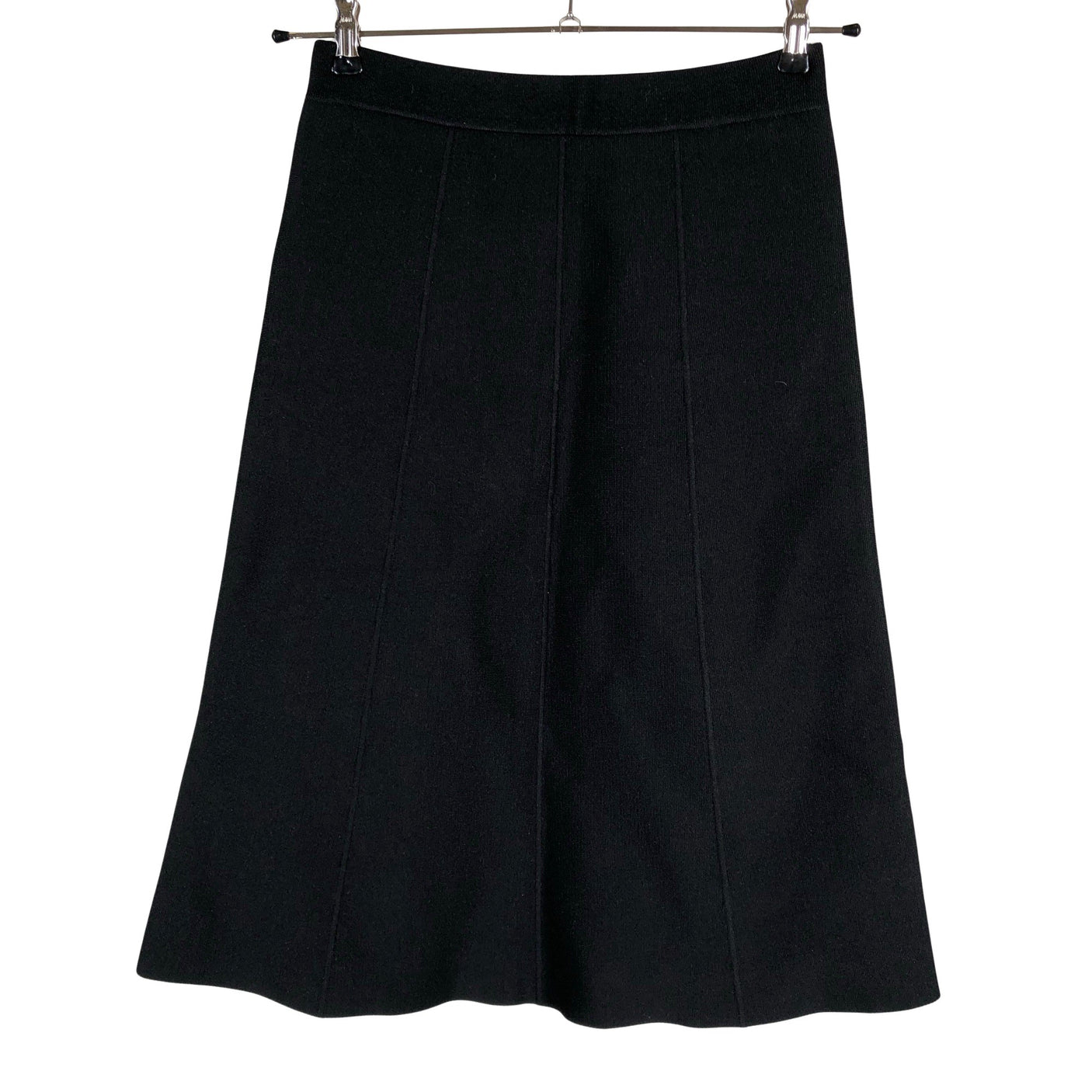 Unisex Enkel Studio - Kootud seelik, suurus 36 - Must (1)