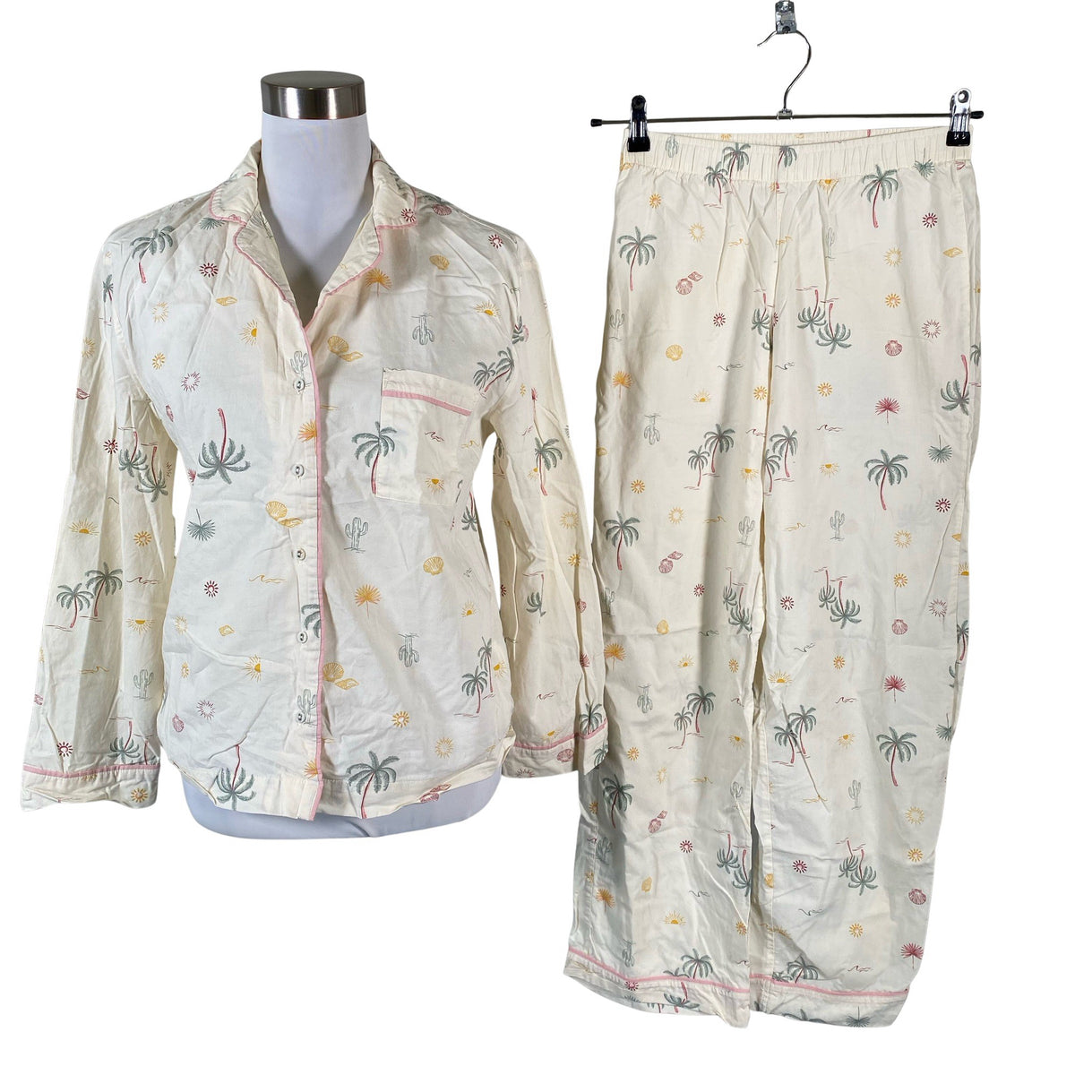Unisex Marks&Spencer - Ööpesu, suurus 36 - Looduslik valge (1)