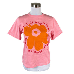 Unisex Marimekko - T-särk, suurus 34 - Heleroosa (1)