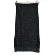 Unisex Massimo Dutti - Kootud seelik, suurus 36 - Must ()