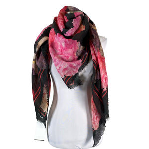 Unisex DAY Birger et Mikkelsen - Õhuke sall, suurus Maxi - Must (1)