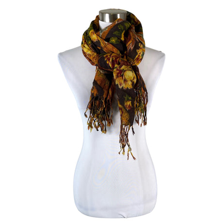 Unisex Global - Õhuke sall, suurus Maxi - Pruun ()