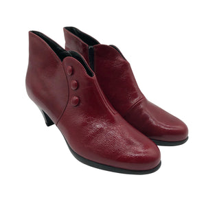 Unisex Mantere - Poolsaapad, suurus 40 - Veinipunane (3)