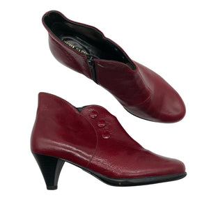 Unisex Mantere - Poolsaapad, suurus 40 - Veinipunane (1)
