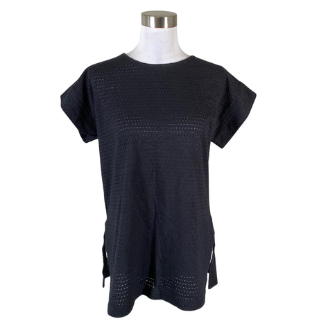 Unisex Nanso - Lühikeste käistega pluus, suurus 36 - Must ()