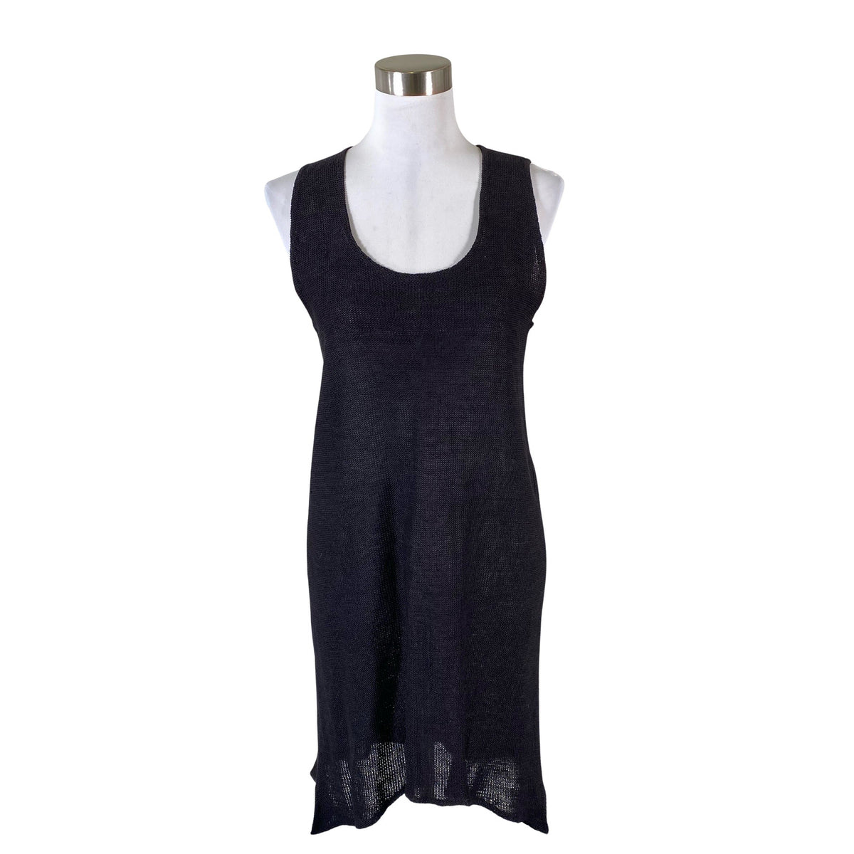 Unisex Bypias - Kootud tuunika, suurus 38 - Must (1)