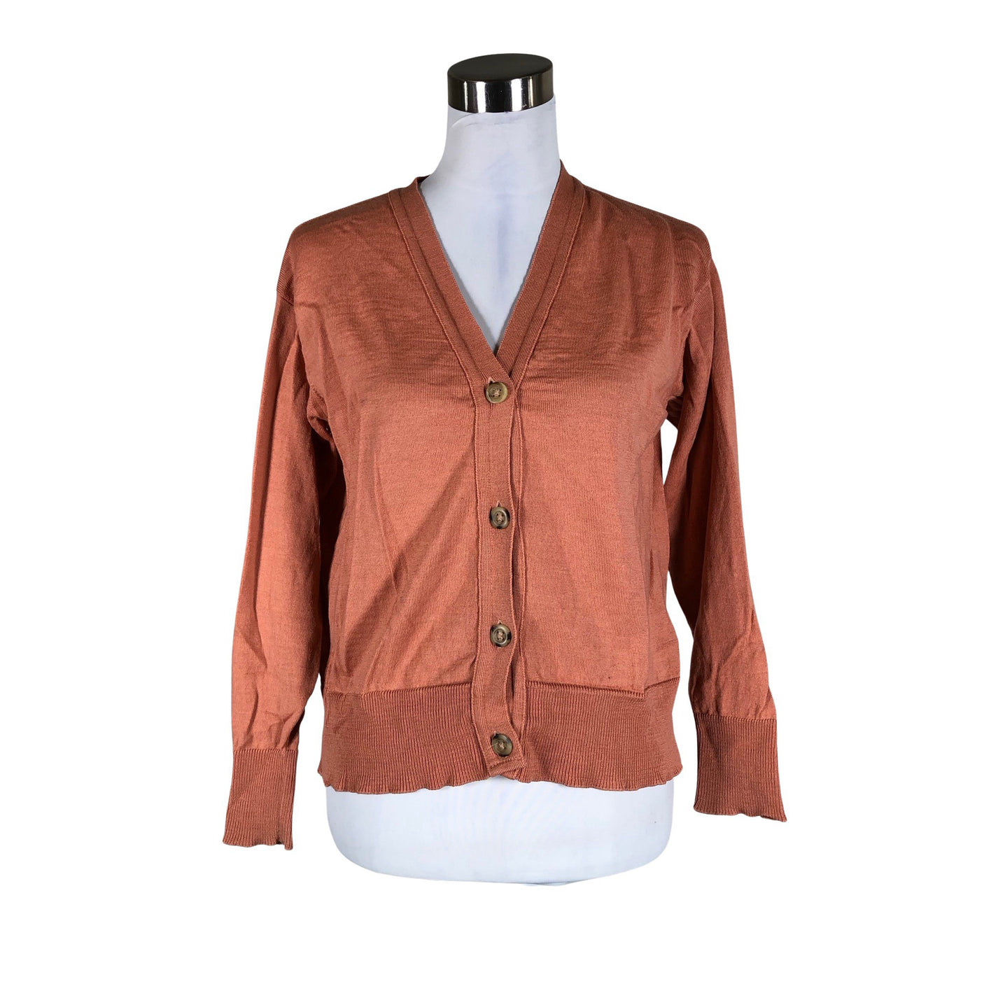 Unisex R-collection - Kardigan, suurus 34 - Heleroosa (1)