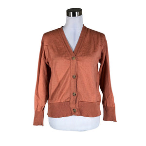 Unisex R-collection - Kardigan, suurus 34 - Heleroosa (1)