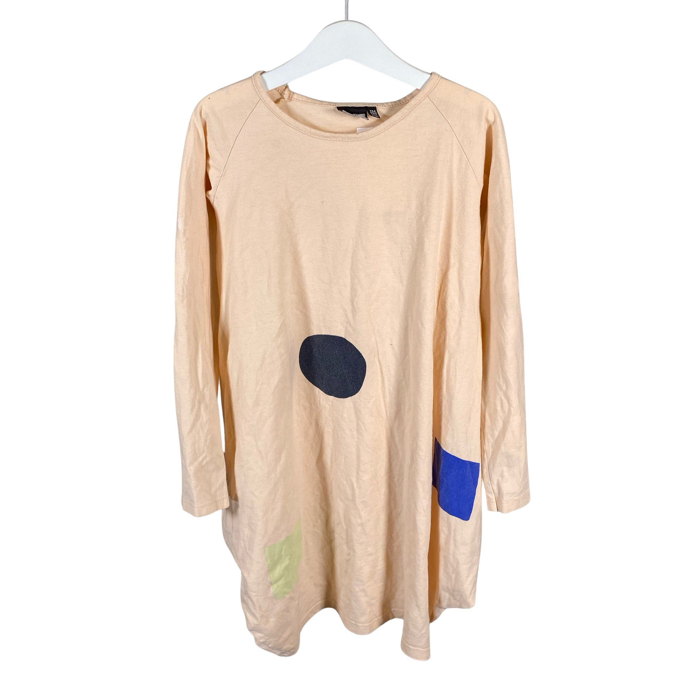 Unisex Papu - Trikotaažist kleit, suurus 134 - 140 - Heleroosa (1)