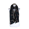 Unisex NOSH - Õhuke sall, suurus Midi - Must ()