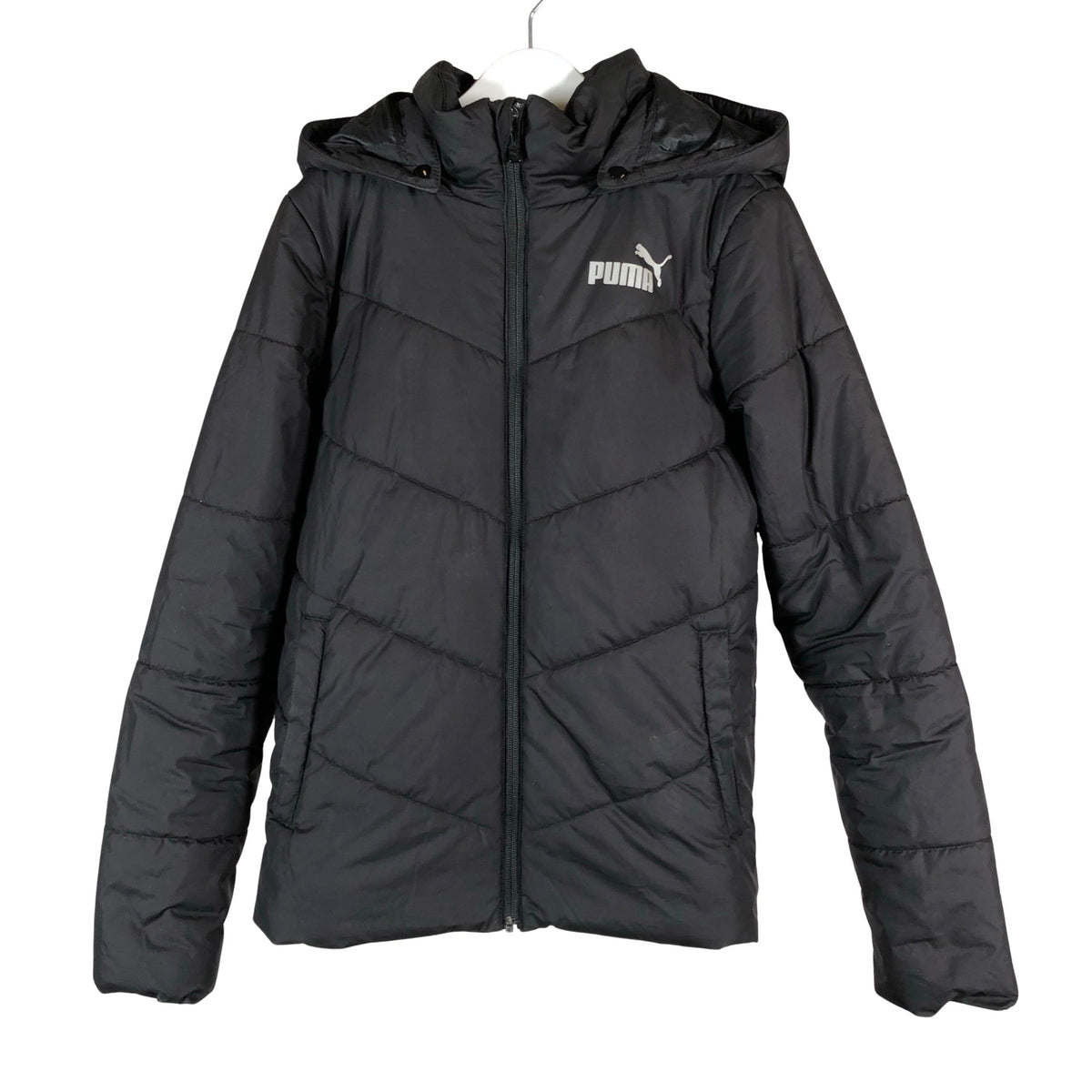Unisex Puma - Õhem talvejope, suurus 146 - 152 - Must (1)