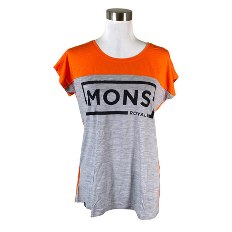 Unisex Mons Royale - Spordisärk, lühikesed käised, suurus 40 - Hall ()