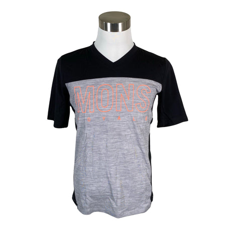 Unisex Mons Royale - Spordisärk, lühikesed käised, suurus L - Must ()