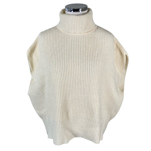 Unisex NOSH - Kootud vest, suurus 50 - Looduslik valge (1)