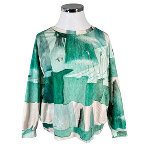 Unisex Papu - Dressikangast pluus, suurus 48 - Roheline (1)