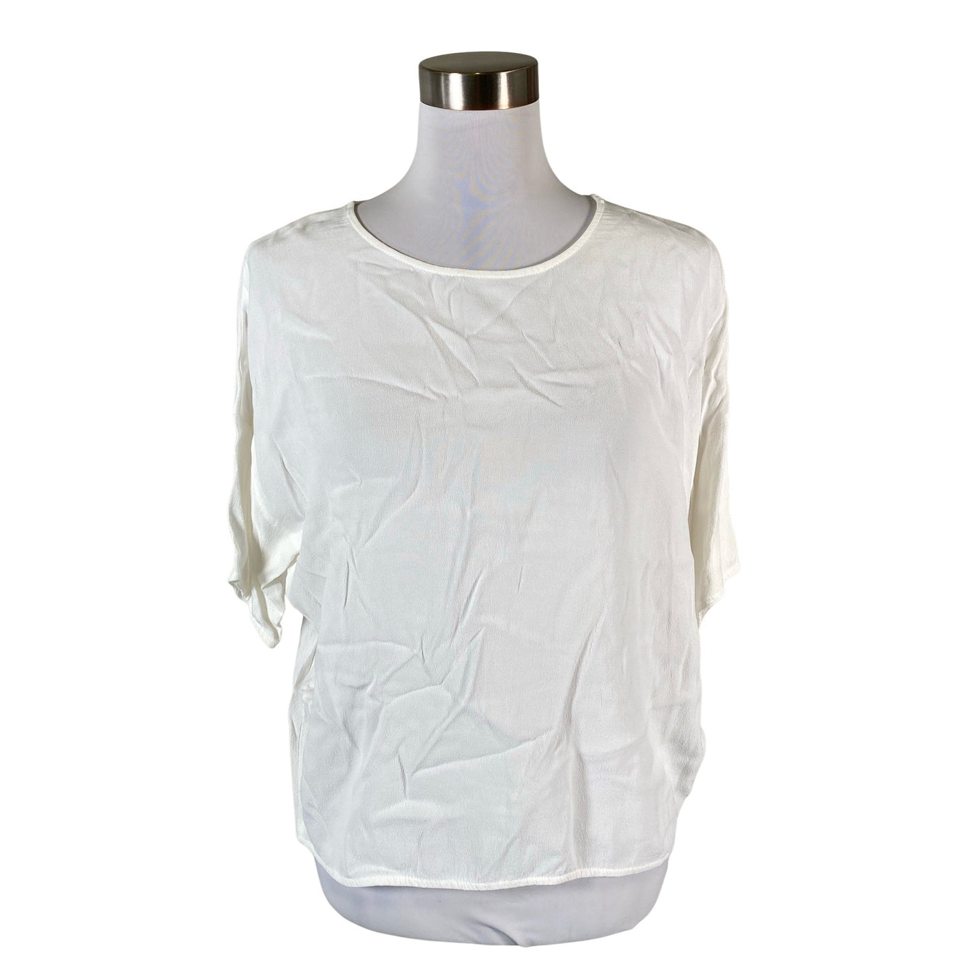 Unisex Samsoe&Samsoe - Lühikeste käistega pluus, suurus 36 - Valge (1)