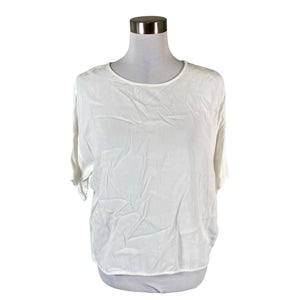 Unisex Samsoe&Samsoe - Lühikeste käistega pluus, suurus 36 - Valge (1)