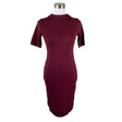 Unisex Laura Ashley - Trikotaažist kleit, suurus 34 - Veinipunane ()