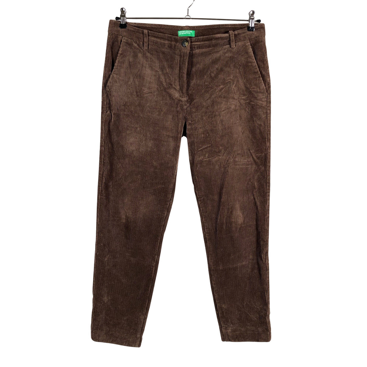 Unisex Benetton - Sametpüksid, suurus 38 - Pruun (1)