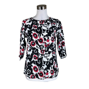 Unisex Your Face - Lühikeste käistega pluus, suurus 38 - Valge (1)