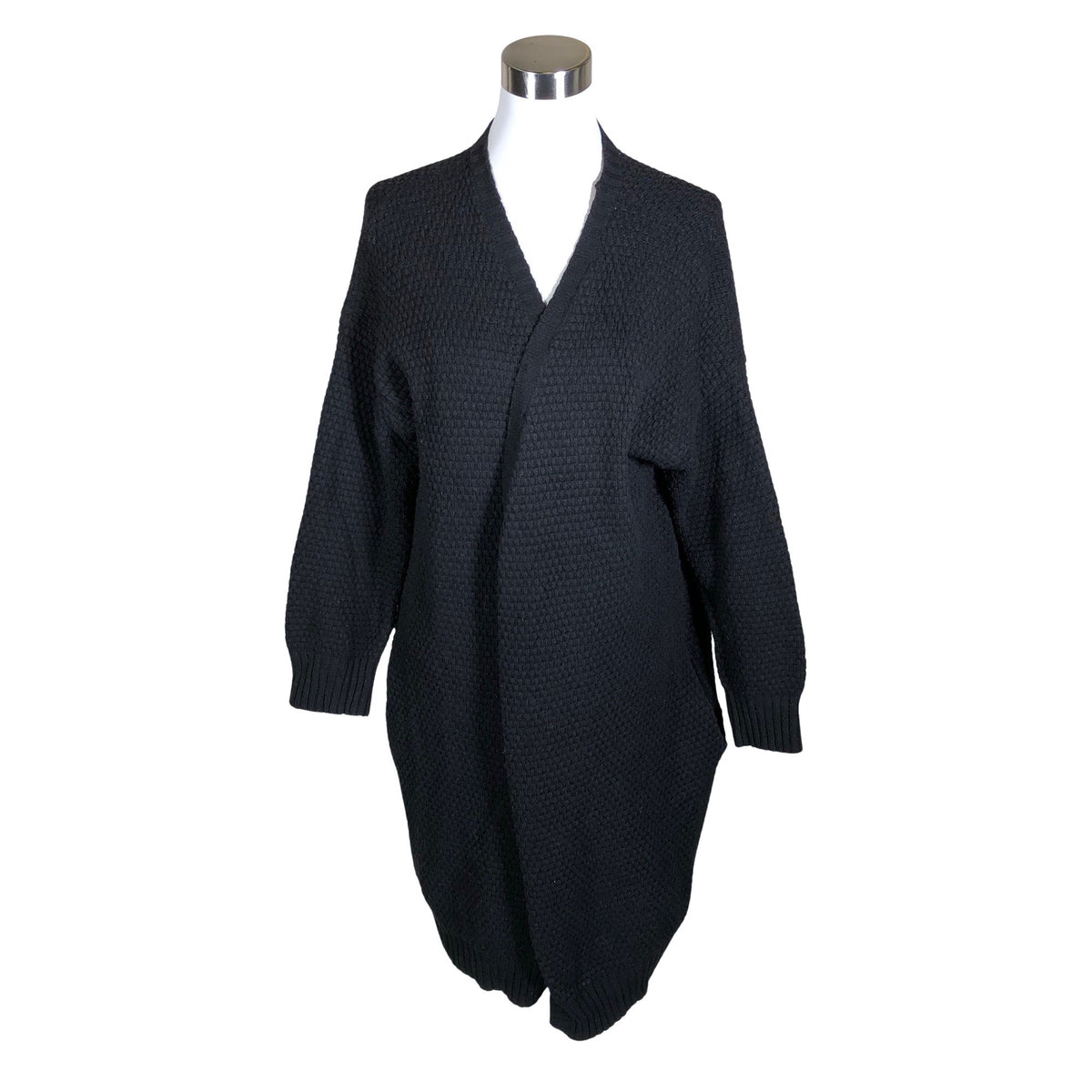 Unisex Aarrelabel - Kardigan, suurus 40 - Must (1)