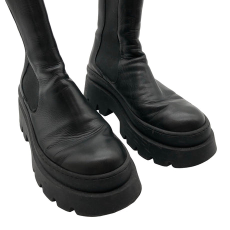 Unisex Vamsko - Poolsaapad, suurus 38 - Must (2)
