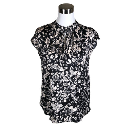 Unisex Sand - Lühikeste käistega pluus, suurus 38 - Must ()