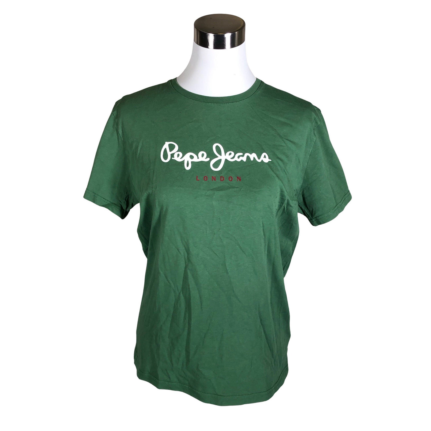 Unisex Pepe Jeans - T-särk, suurus 38 - Roheline (1)