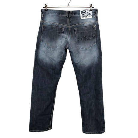 Unisex Cross Hatch - Teksad, suurus W36 - Sinine (2)