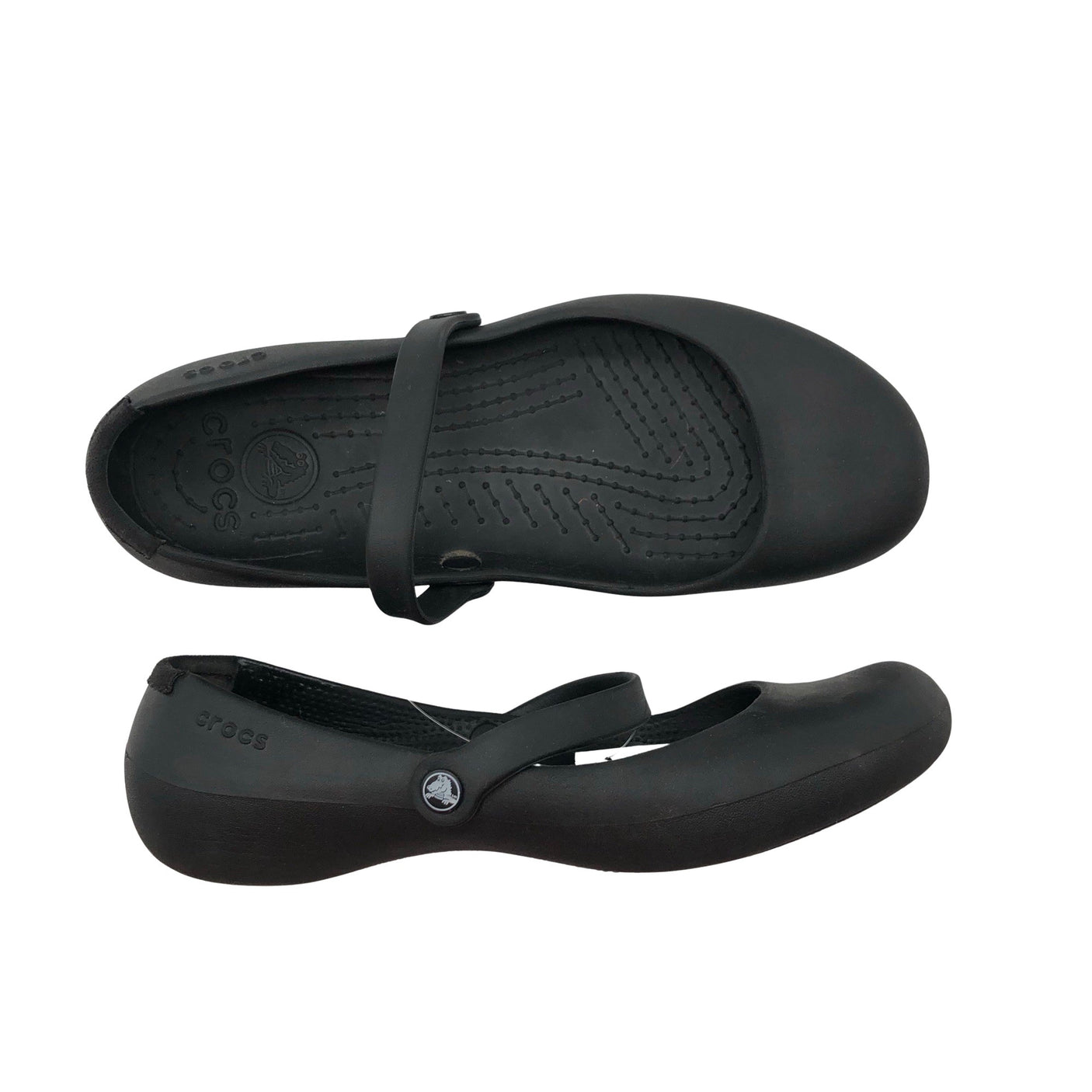 Unisex Crocs - Baleriinad, suurus 38 - Must (1)