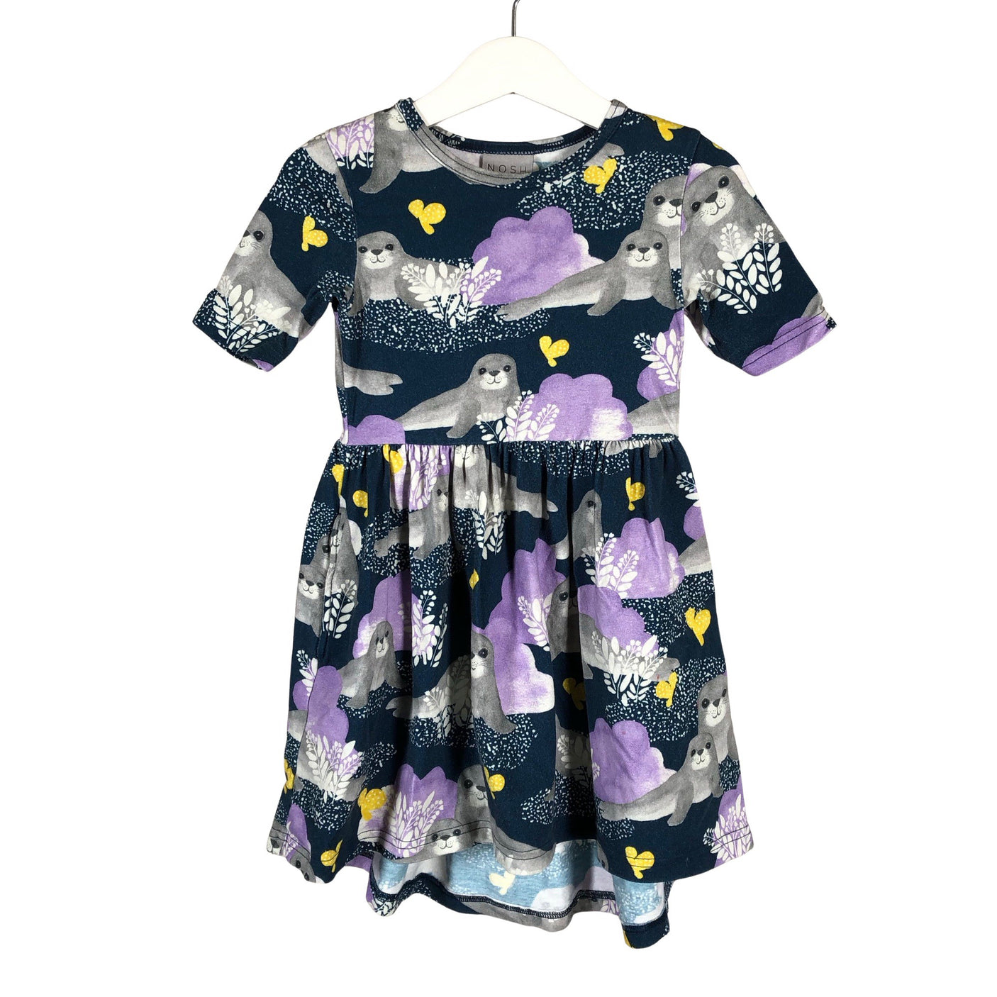 Unisex NOSH - Trikotaažist kleit, suurus 98 - 104 - Sinine (1)