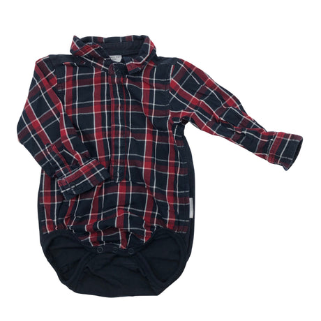 Unisex Polarn O. Pyret - Bodi, suurus 62 - 68 - Sinine ()
