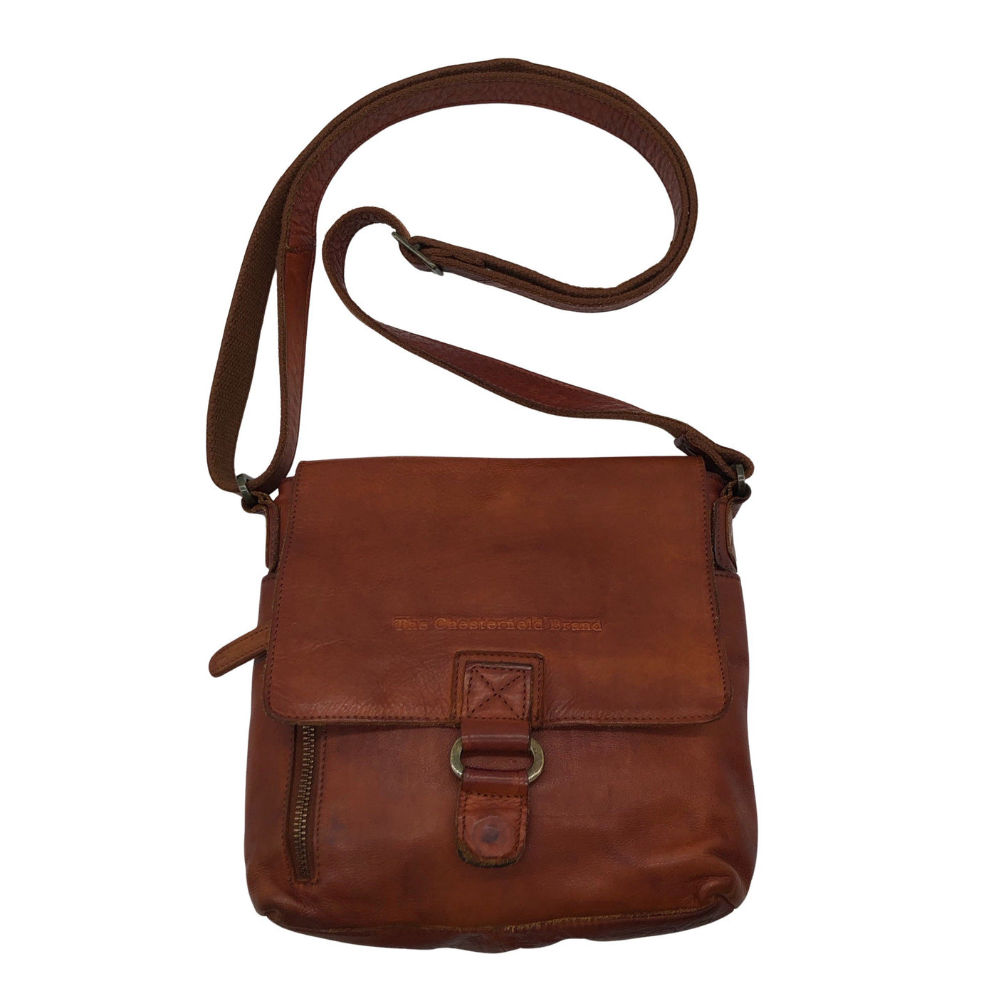 Unisex The Chesterfield Brand - Õlakott, suurus Midi - Pruun (1)